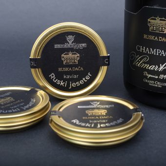 Russian Dacha caviar and Champagne Russian Dacha
